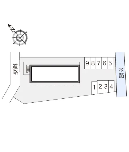 ★手数料０円★東久留米市下里　月極駐車場（LP）